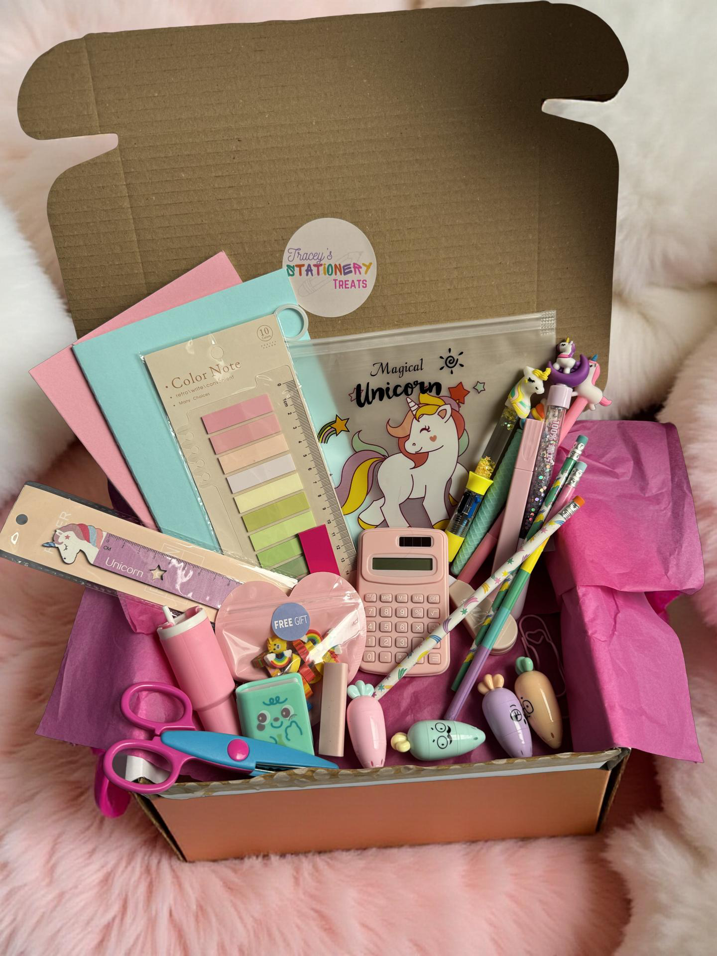 Cute unicorn box