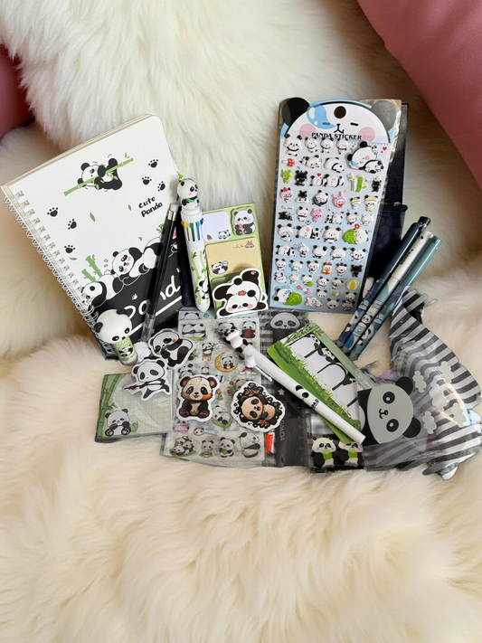Cute panda box