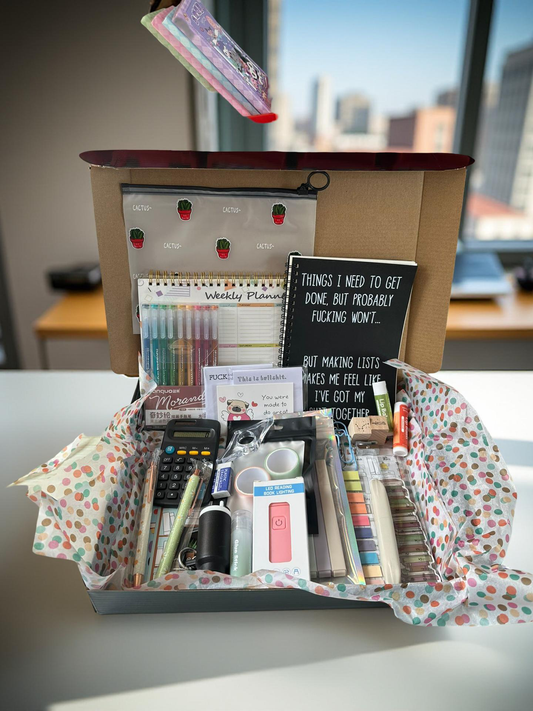 Back to university box