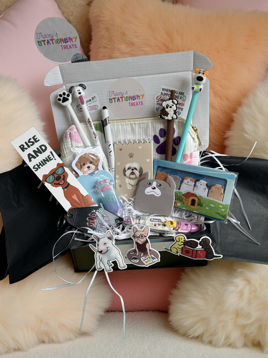 Cute puppy box